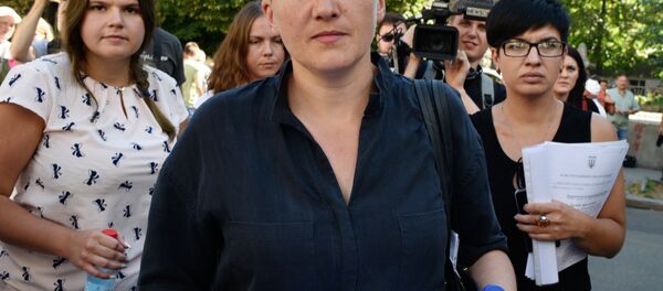 Депутат Верховной рады Надежда Савченко Депутат Верховной рады Надежда Савченко - Sputnik Беларусь