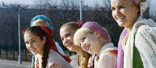 Солисты Государственного ансамбля танца Белорусской ССР - Sputnik Беларусь