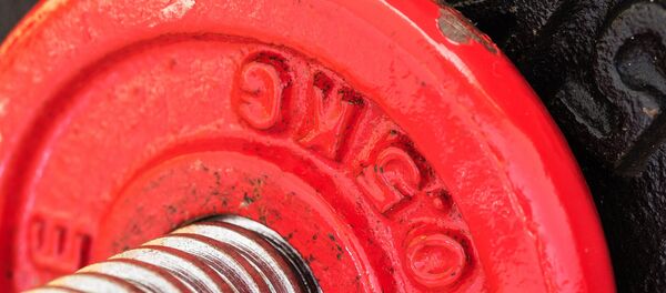 Блины на штанге. Архивное фото - Sputnik Беларусь