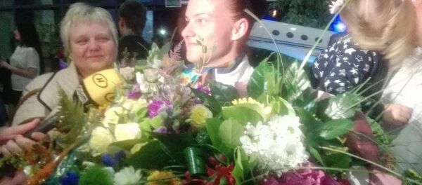 Серебряный призер Олимпиады-2016 Дарья Наумова - Sputnik Беларусь