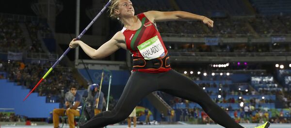 Белорусская копьеметательница Татьяна Холодович - Sputnik Беларусь
