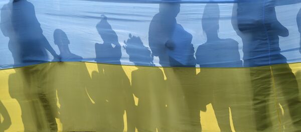 Национальный флаг Украины. Архивное фото - Sputnik Беларусь