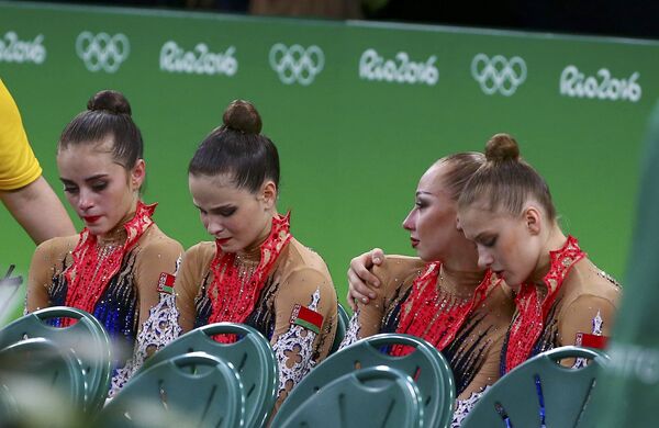 Белорусские гимнастки на Играх-2016 Белорусские гимнастки на Играх-2016 - Sputnik Беларусь