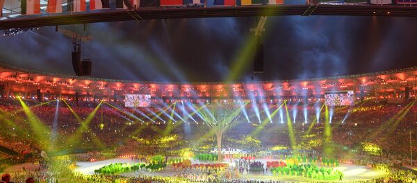 Церемония закрытия XXXI летних Олимпийских игр в Рио-де-Жанейро Церемония закрытия XXXI летних Олимпийских игр в Рио-де-Жанейро - Sputnik Беларусь