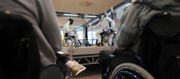 VII Чемпионат РФ по фехтованию на колясках в Московской области - Sputnik Беларусь