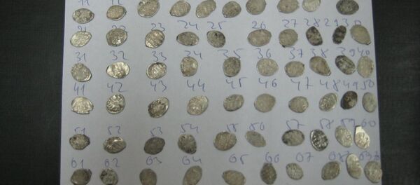 Монеты, обнаруженные таможенниками - Sputnik Беларусь