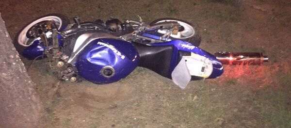 Разбитый мотоцикл - Sputnik Беларусь