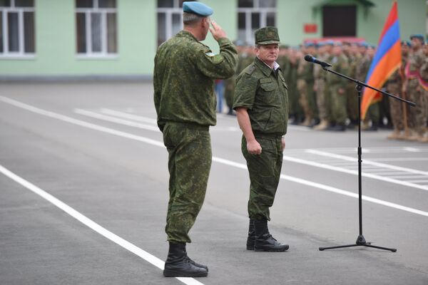 Учения проходят под руководством заместителя министра обороны генерал-майора Сергея Потапенко - Sputnik Беларусь