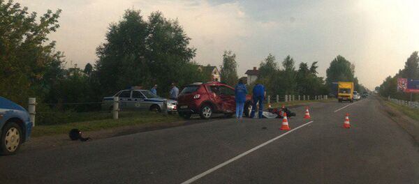 Авария под Гомелем - Sputnik Беларусь