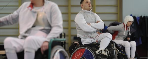 Фехтовальщики-паралимпийцы - Sputnik Беларусь