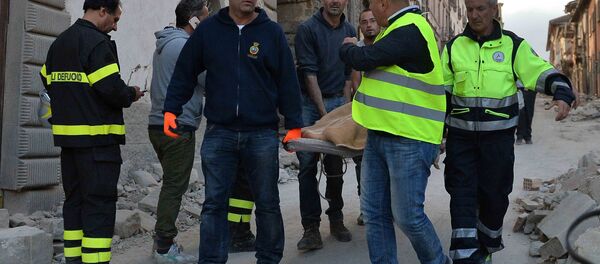 Последствия землетрясения в Италии - Sputnik Беларусь