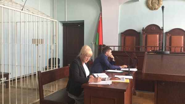 В зале суда по делу Пальчиса - Sputnik Беларусь