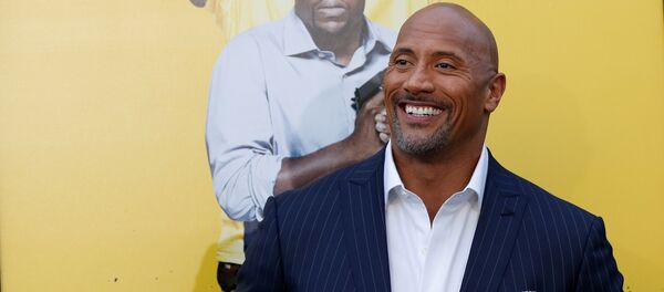 Голливудский актер Дуэйн Джонсон - Sputnik Беларусь