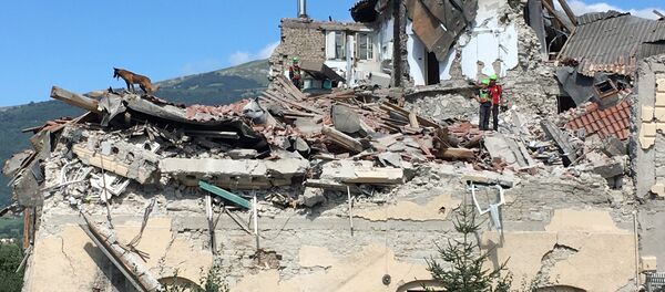 Последствия землетрясения в Италии - Sputnik Беларусь