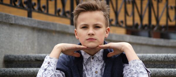 Победитель национального отбора на Детское Евровидение Александр Миненок - Sputnik Беларусь