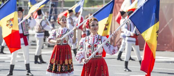 парад в Кишиневе, 25 лет независимости - Sputnik Беларусь