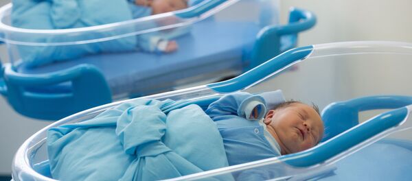 Младенцы в роддоме Младенцы в роддоме - Sputnik Беларусь