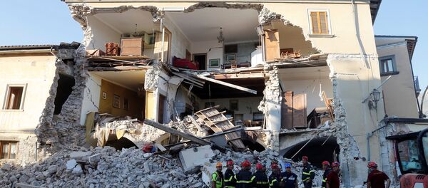 Последствия землетрясения в Италии - Sputnik Беларусь