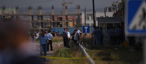 Взрыв у посольства КНР в Бишкеке Взрыв у посольства КНР в Бишкеке - Sputnik Беларусь