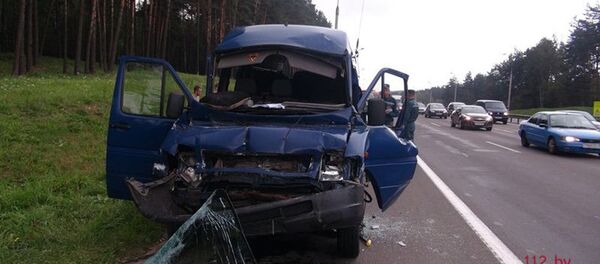 Авария под Минском - Sputnik Беларусь
