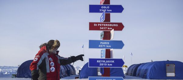 Дрейфующий ледовый лагерь Барнео в Арктике - Sputnik Беларусь