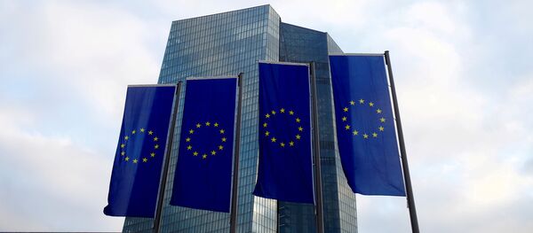 Флаги Евросоюза - Sputnik Беларусь