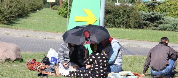 Чеченские беженцы в Бресте - Sputnik Беларусь