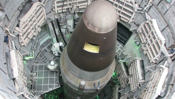 Американская баллистическая ракета Титан в музее в Аризоне - Sputnik Беларусь