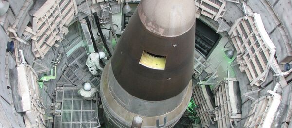 Американская баллистическая ракета Титан в музее в Аризоне - Sputnik Беларусь