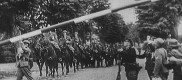 Попытка Гитлера расширить жизненное пространство. Кадры из архива Попытка Гитлера расширить жизненное пространство. Кадры из архива - Sputnik Беларусь