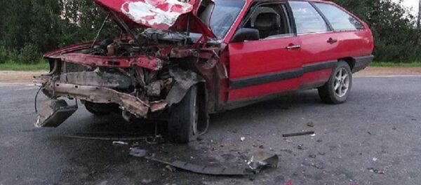 ДТП под Полоцком, в котором погибла школьница - Sputnik Беларусь