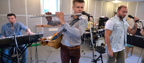 Ансамбль Песняры на репетиции в день рождения - Sputnik Беларусь