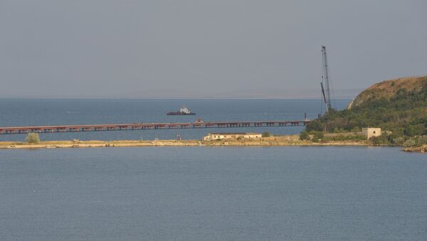 Строительство Керченского моста в Крыму - Sputnik Беларусь