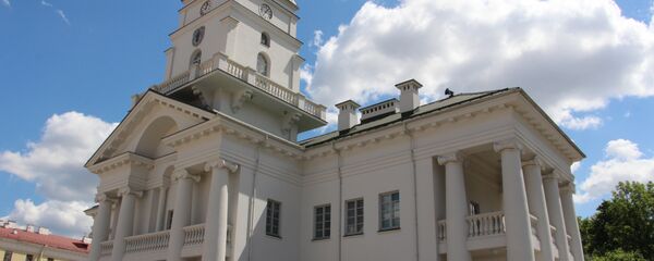Ратуша ў Мінску на плошчы Свабоды, архіўнае фота Ратуша ў Мінску на плошчы Свабоды, архіўнае фота - Sputnik Беларусь