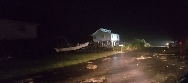 Спутник_Затопленные улицы и многометровые волны: буйство урагана Эрмин во Флориде - Sputnik Беларусь