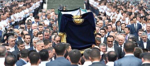 Церемония прощания с Исламом Каримовым в Самарканде - Sputnik Беларусь