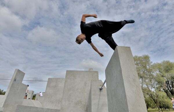 Парк назвали уникальным спортивно-развлекательным объектом  - Sputnik Беларусь