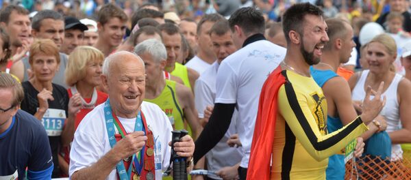 Мінскі полумарафон, архіўнае фота Мінскі полумарафон, архіўнае фота - Sputnik Беларусь