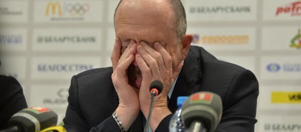 Главный тренер сборной Беларуси по хоккею Дэйв Льюис Главный тренер сборной Беларуси по хоккею Дэйв Льюис - Sputnik Беларусь