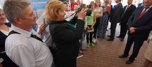 Лилия Ананич на празднике Дня белорусской письменности - Sputnik Беларусь