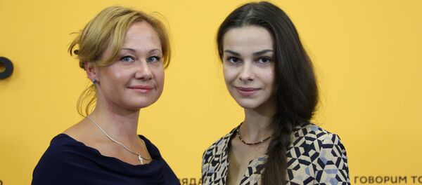 Алёна Ціханава і Кацярына Анісковіч Алёна Ціханава і Кацярына Анісковіч - Sputnik Беларусь