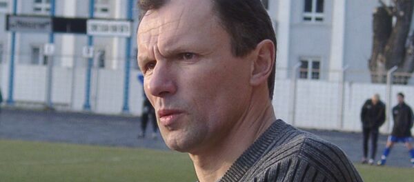 Людас Румбутис, 2002 год , Молодечно Людас Румбутис, 2002 год , Молодечно - Sputnik Беларусь