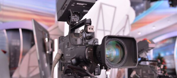 Съемки телепередачи Съемки телепередачи - Sputnik Беларусь