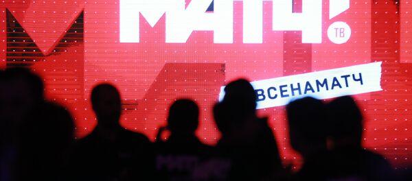 В студии телеканала Матч ТВ - Sputnik Беларусь