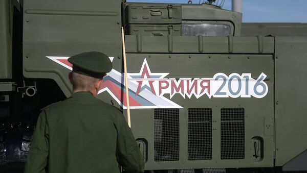 Открытие Международного военно-технического форума АРМИЯ-2016 - Sputnik Беларусь