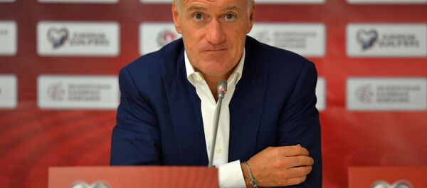 Главный тренер сборной Франции Дидье Дешам - Sputnik Беларусь