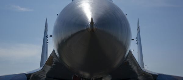 Самолет Су-27. Архивное фото Самолет Су-27. Архивное фото - Sputnik Беларусь