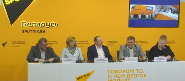 Видеомост Ереван – Минск – Цхинвал о журналистской солидарности Видеомост Ереван – Минск – Цхинвал о журналистской солидарности - Sputnik Беларусь
