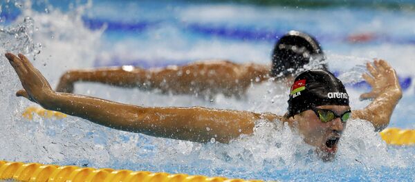 Белорусский пловец Игорь Бокий на Паралимпиаде в Рио - Sputnik Беларусь