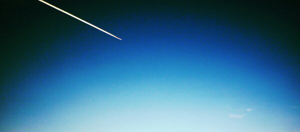 Падзенне метэарыта, архіўнае фота Падзенне метэарыта, архіўнае фота - Sputnik Беларусь